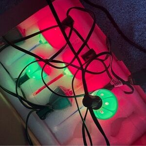Vintage Style Bubble Christmas String Lights